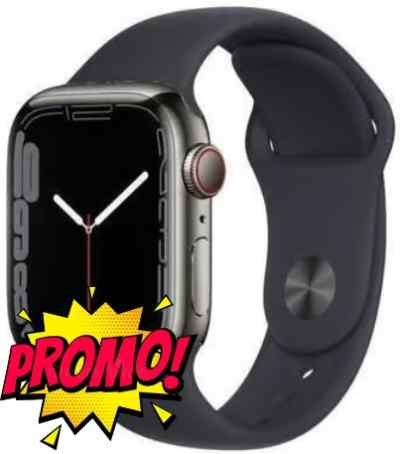 APPLE WATCH 7 45 MM ACCIAIO CELLULAR